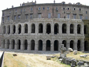 Teatro Marcello, Rome, Italy. Author and Copyright Marco Ramerini