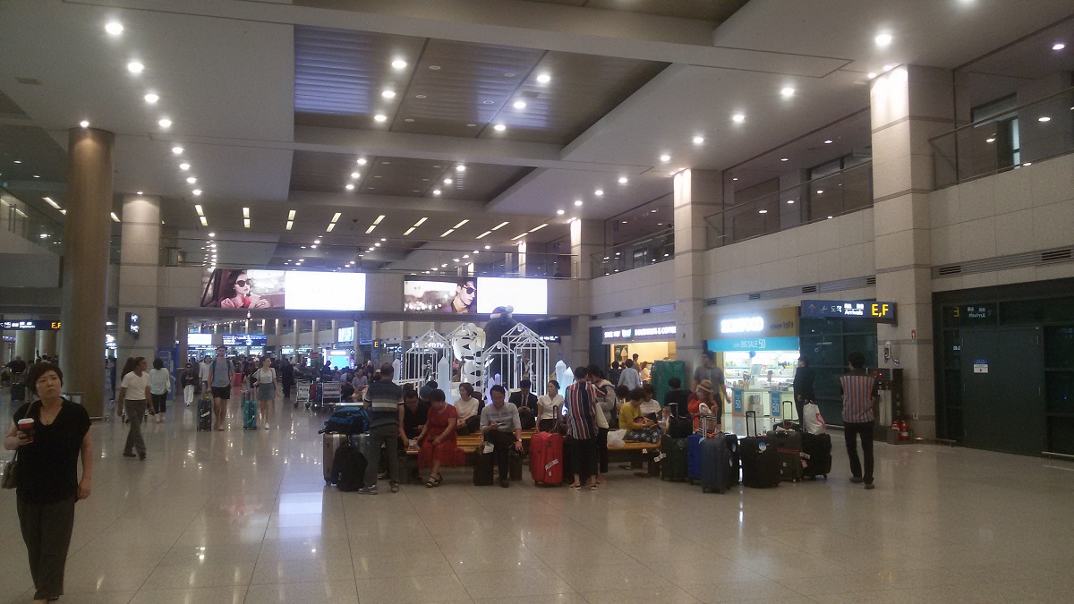 Seoul Incheon Airport, South Korea. Author and Copyright Marco Ramerini