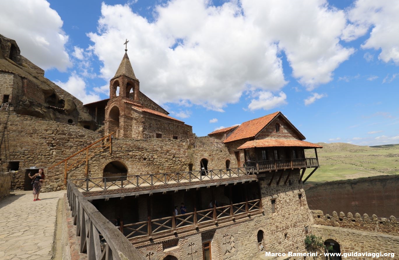 Davit Gareja monastery, Georgia. Author and Copyright Marco Ramerini.