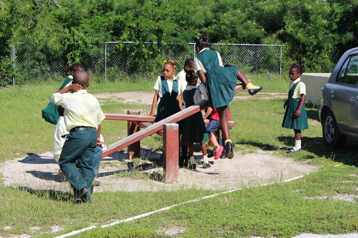 Children, Long Island, Bahamas. Author and Copyright Marco Ramerini