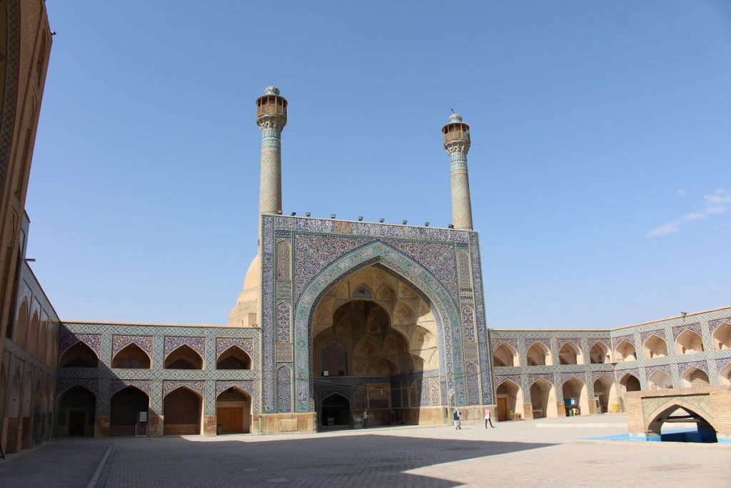 Friday Mosque (Jāmeh Mosque), Isfahan, Iran. Author and Copyright Marco Ramerini.