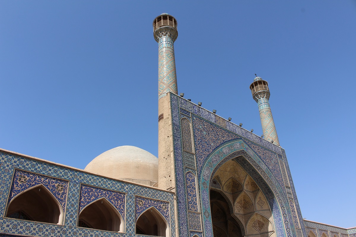 Friday Mosque (Jāmeh Mosque), Isfahan, Iran. Author and Copyright Marco Ramerini.