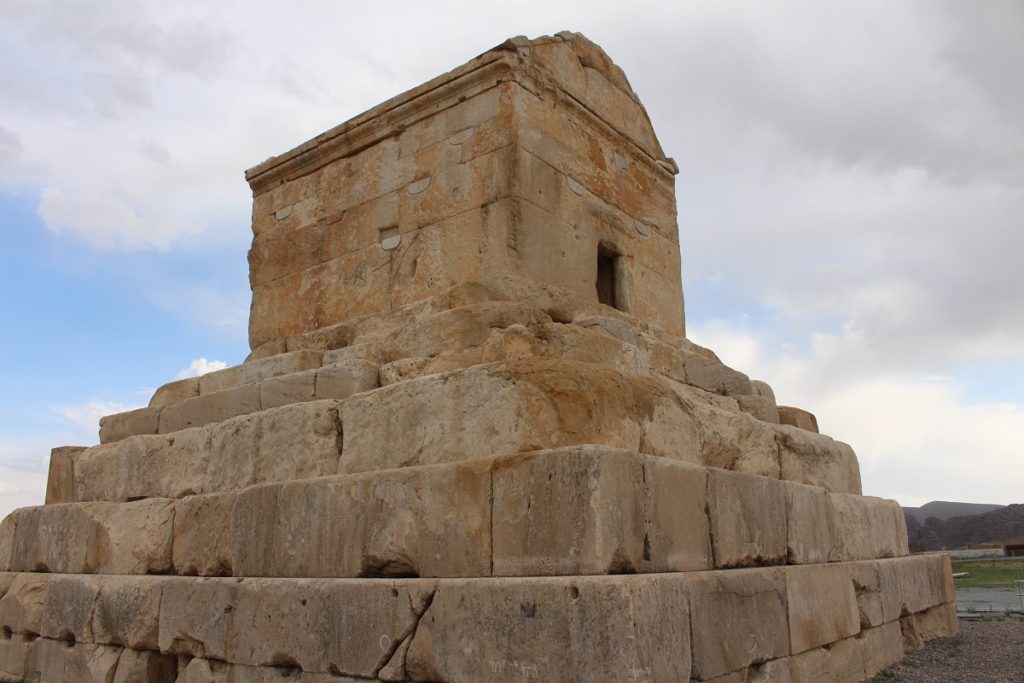 Tomb of Cyrus the Great, Pasargadae, Iran. Author and Copyright Marco Ramerini