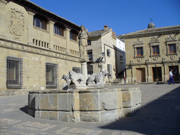 Fuente de los Leones, Baeza, Andalusia, Spain. Author and Copyright Liliana Ramerini