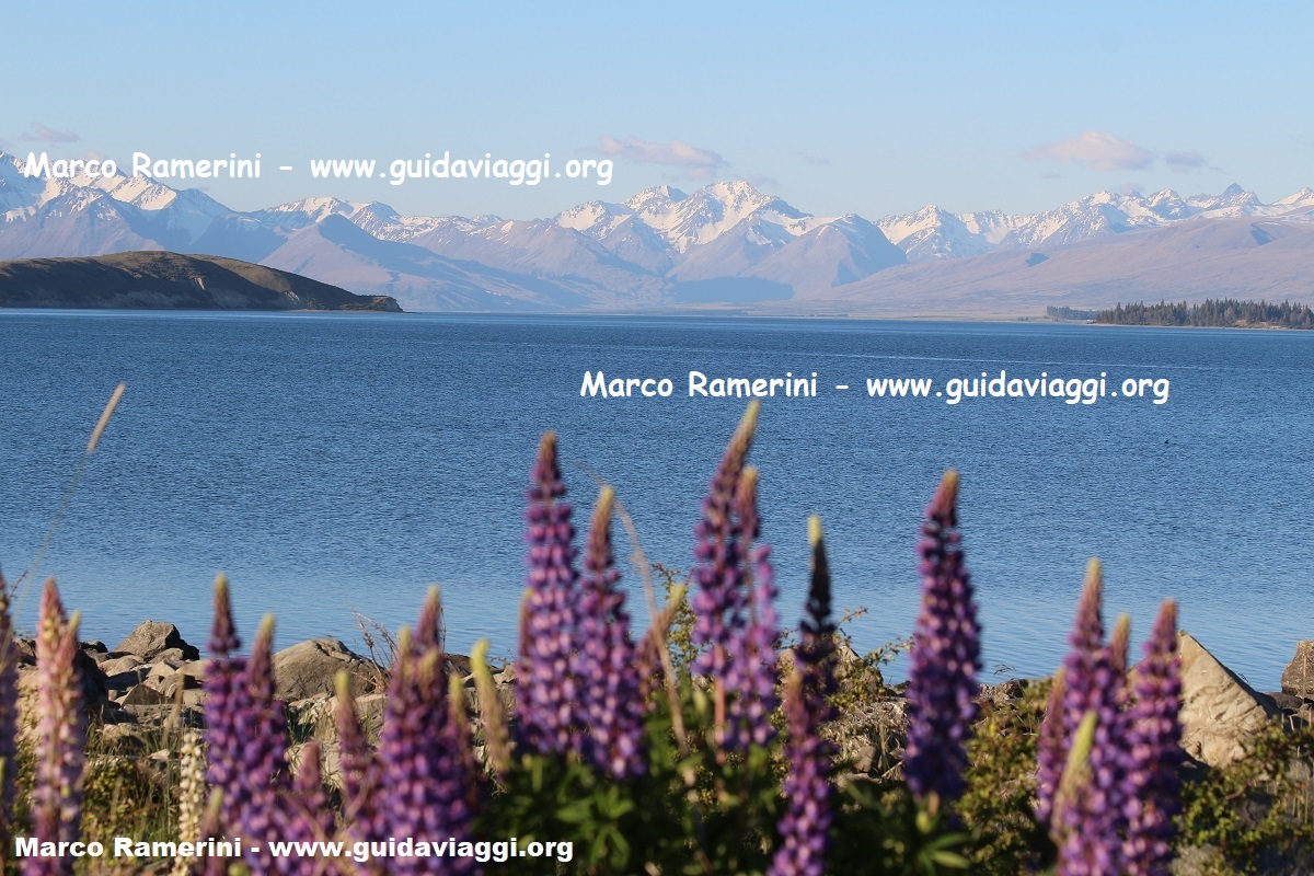 Lake Tekapo, New Zealand. Author and Copyright Marco Ramerini