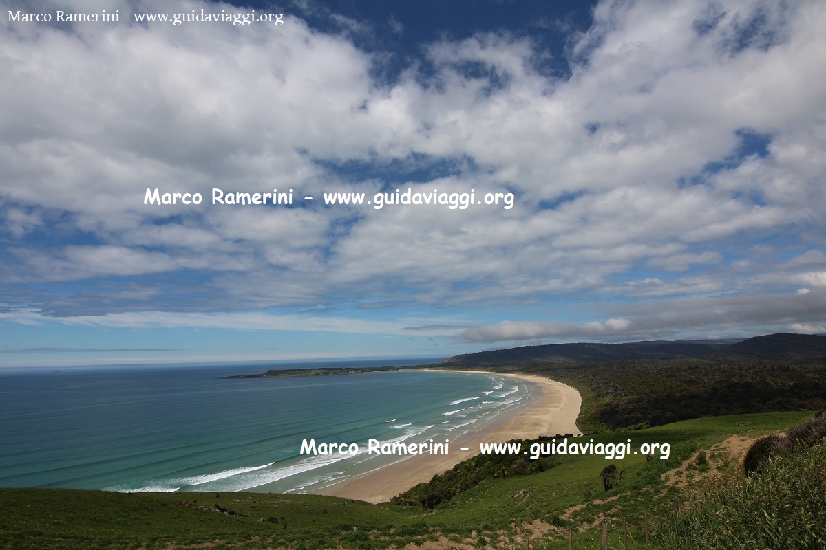 Tautuku Beach, Catlins, New Zealand. Author and Copyright Marco Ramerini